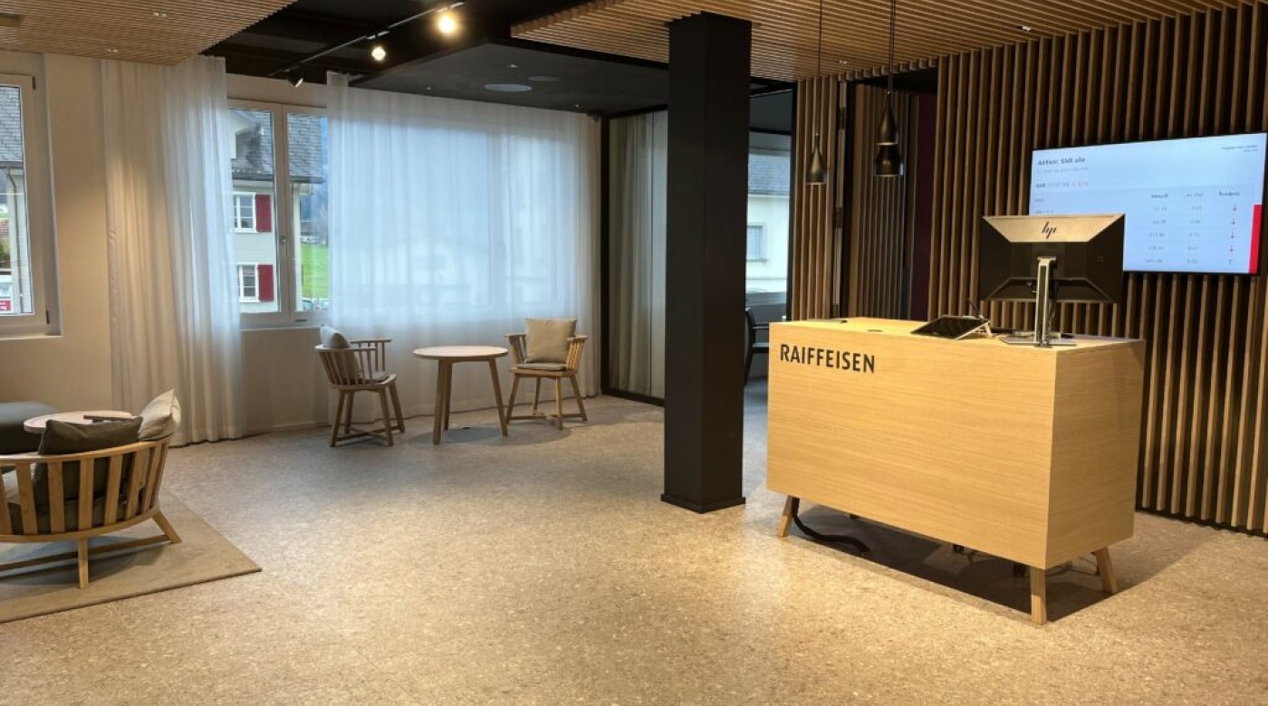 Loxone az üzleti szférában: Raiffeisen Bank