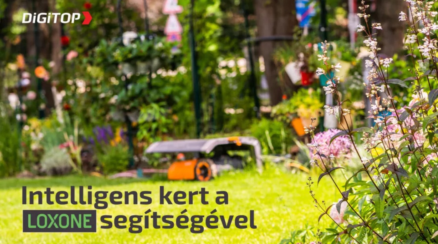 Intelligens kert a Loxone-al